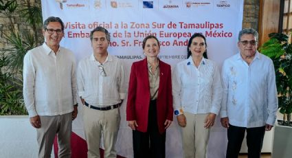 Embajador de la Unión Europea fortalece relación con Tamaulipas en visita al sur del estado