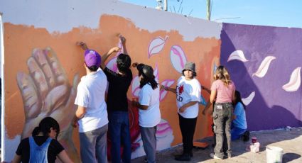Nuevo Laredo se suma a la Segunda Jornada Nacional de Tequios y Murales por la Paz