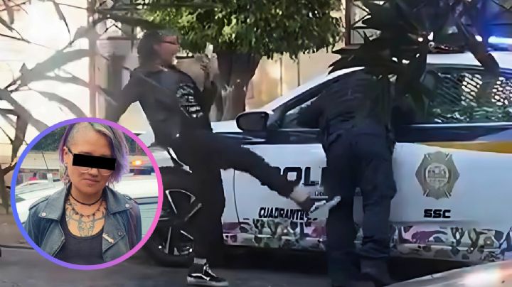 ‘Lady Patadas’: mujer golpea a policía en CDMX y se vuelve viral; esto fue lo que ocurrió | VIDEO