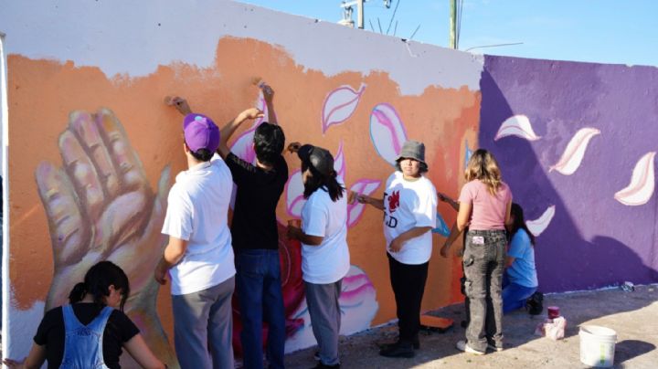 Nuevo Laredo se suma a la Segunda Jornada Nacional de Tequios y Murales por la Paz