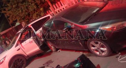 Mujer lesionada tras brutal choque en la colonia Palacios; responsable huyó del lugar