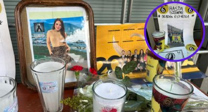 Homenaje a Débora Estrella: fans colocan altar afuera de Telediario con velas y flores | FOTOS