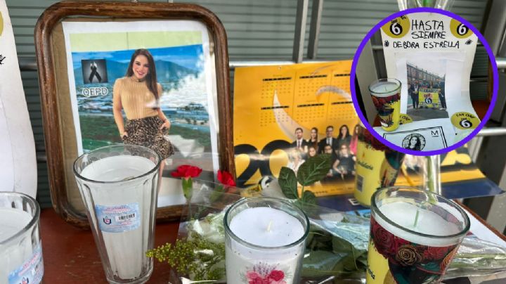 Homenaje a Débora Estrella: fans colocan altar afuera de Telediario con velas y flores | FOTOS