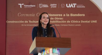 Nuevo Laredo refuerza la educación; entregan techumbre que beneficiará a más de mil 500 estudiantes