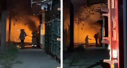 Se queman locales en el centro de Matamoros; siniestro causa pánico y deja severos daños
