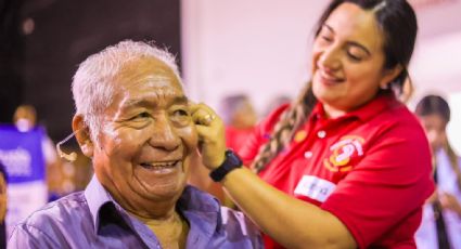 Reynosa impulsa campaña auditiva; más de 150 personas reciben aparatos auditivos