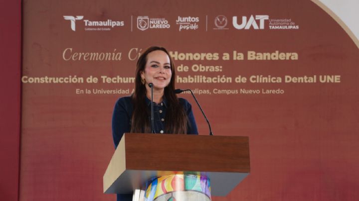 Nuevo Laredo refuerza la educación; entregan techumbre que beneficiará a más de mil 500 estudiantes