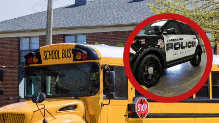 Autobús escolar choca con 25 alumnos a bordo y provoca caos vial en Laredo; esto se sabe