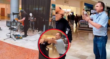 'Lord Volumen': sujeto enfurece y le apaga la música a jóvenes en plaza comercial | VIDEO