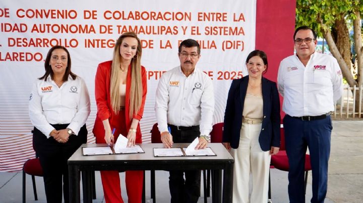 DIF Nuevo Laredo y UAT fortalecen la formación de estudiantes de enfermería con Convenio de Colaboración