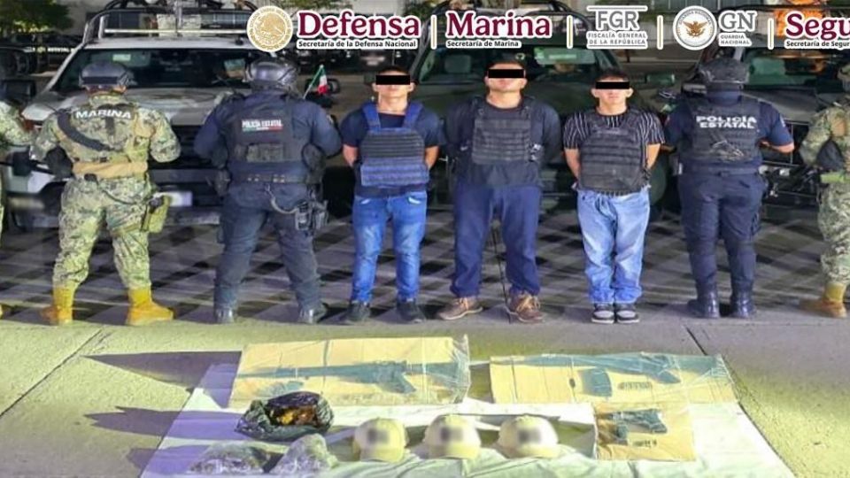 Los peligrosos hombres fueron apresados.