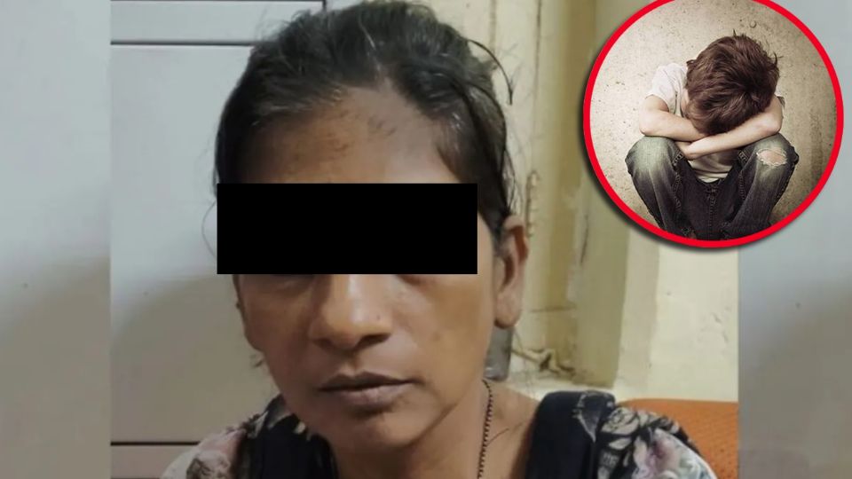 La mujer, Pallavi Ghumde, de 40 años, reaccionó con violencia y lo atacó con un rodillo de cocina