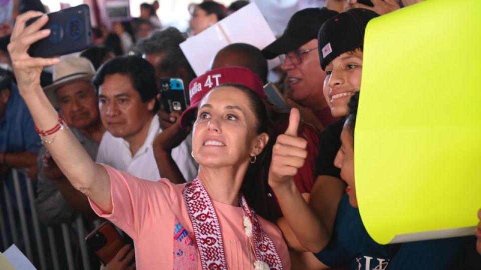 La Presidenta Claudia Sheinbaum Pardo cerró su inédita gira