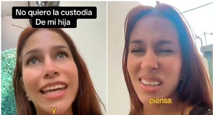‘No quiero la custodia de mi hija’: mujer divide opiniones tras divorciarse | VIDEO