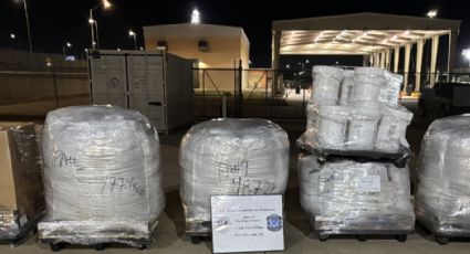 CBP frustra millonario cargamento de 'cristal': 38 millones de dólares de droga incautados