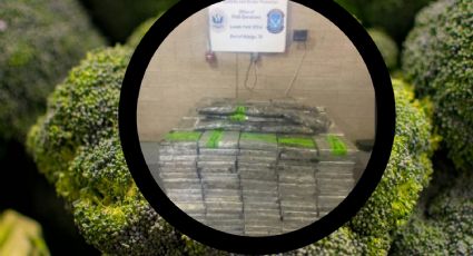 CBP decomisa embarque de brócoli; escondía 671 kilos de metanfetaminas valuados en 13 mdd