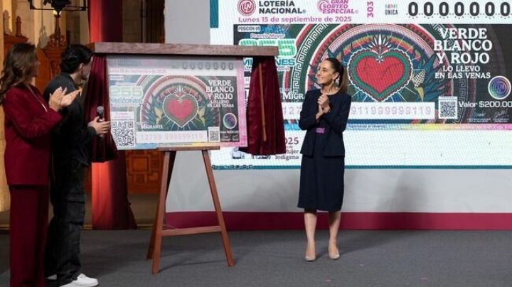 Funcionarios no están obligados a comprar boletos de Lotería, asegura Sheinbaum