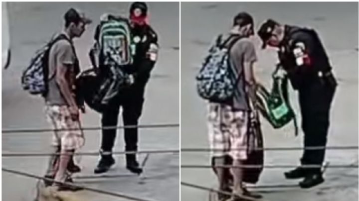Policía regala mochila con útiles a un niño, hijo de un limpiaparabrisas; se gana los aplausos | VIDEO