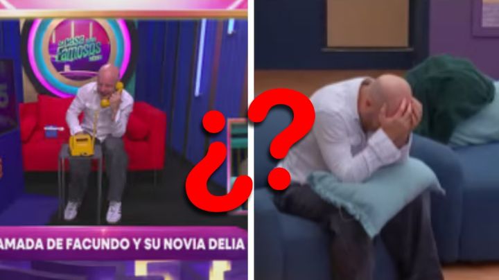 La Casa de los Famosos: Facundo revela por qué lloró después de marcarle a su novia; ¿le fue infiel?