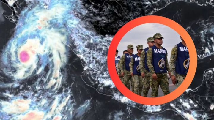 Semar activa Plan Marina y despliega más de 8 mil elementos ante huracán 'Lorena'