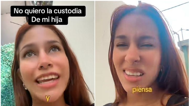 ‘No quiero la custodia de mi hija’: mujer divide opiniones tras divorciarse | VIDEO