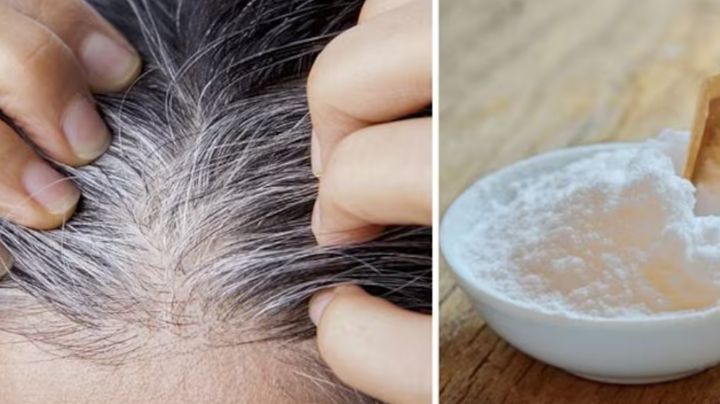 ¿Canas prematuras?, el bicarbonato de sodio promete 'eliminarlas'; paso a paso