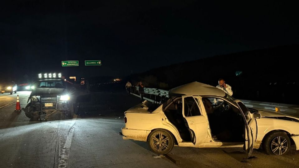 Un menor de tan sólo 16 años falleció en un choque ocurrido en Allende, Nuevo León