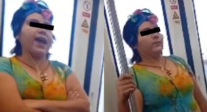 ‘Lady Metro’: denuncian agresiones de una mujer en el transporte público de Monterrey | VIDEO