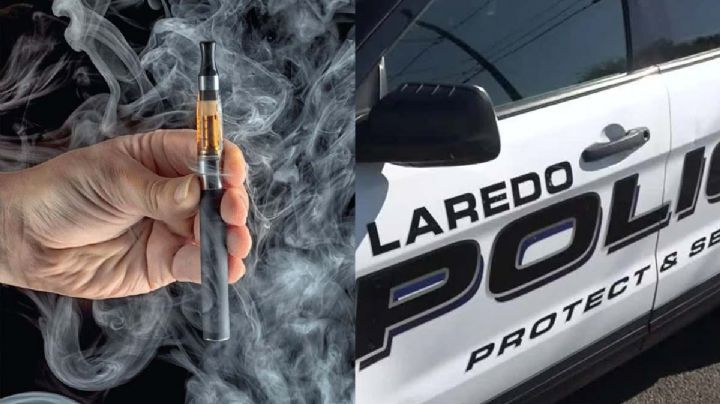 Joven de Laredo es arrestado tras darse a la fuga con cigarros electrónicos con THC 