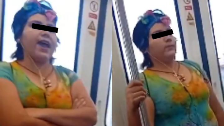 ‘Lady Metro’: denuncian agresiones de una mujer en el transporte público de Monterrey | VIDEO