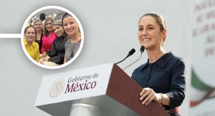 Personalidades de la política tamaulipeca acompañaron a Claudia Sheinbaum en su informe
