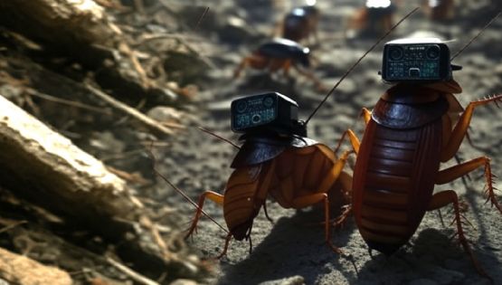 Convierten a cucarachas alemanas en cíborgs, con cámaras y chips, para operaciones de alto riesgo