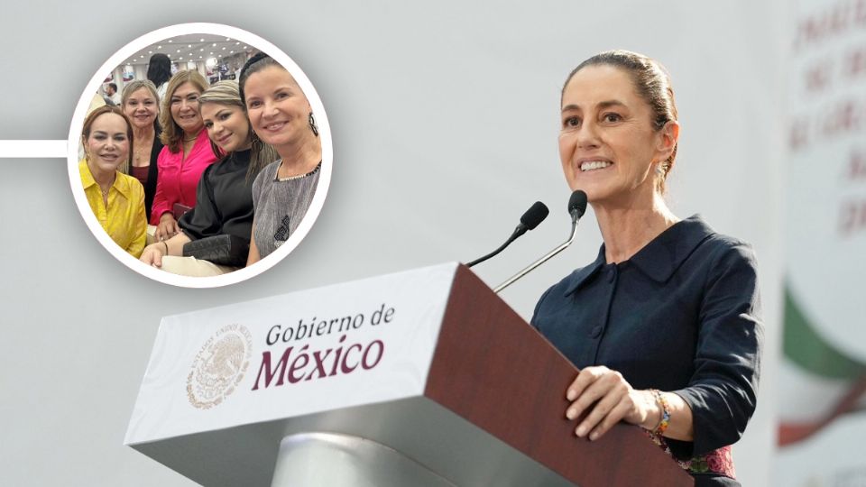 Claudia Sheinbaum estuvo bien acompañada en Tamaulipas