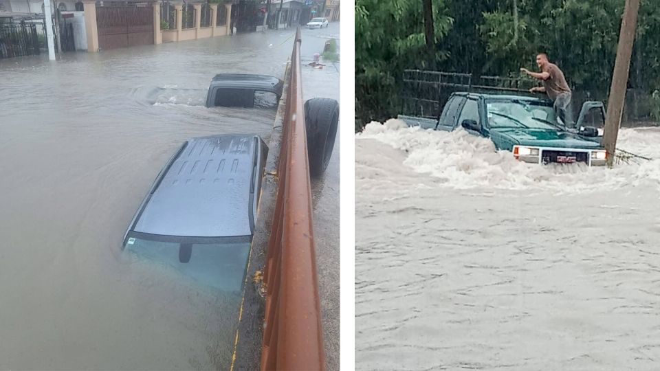 Piedras Negras bajo el agua