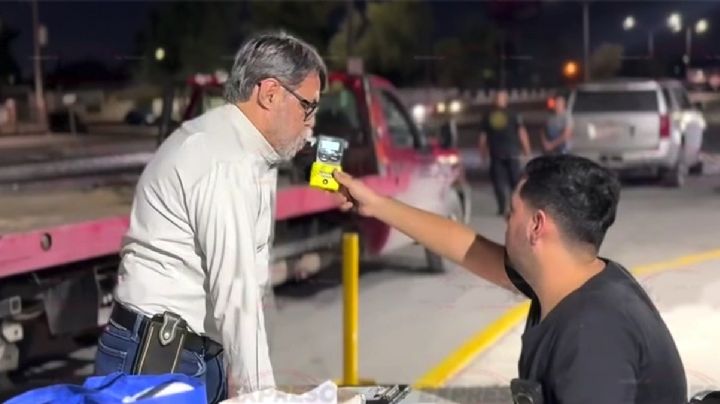 Sorprenden a sacerdote en operativo antialcohol; andaba pasado de copas y no pasó el filtro