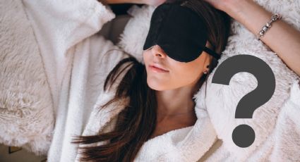 ¿Dormir con antifaz te hace descansar mejor?; esto dicen los expertos