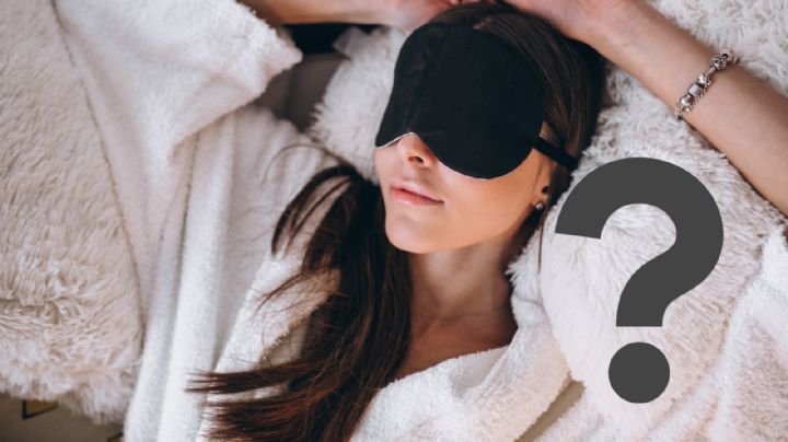 ¿Dormir con antifaz te hace descansar mejor?; esto dicen los expertos