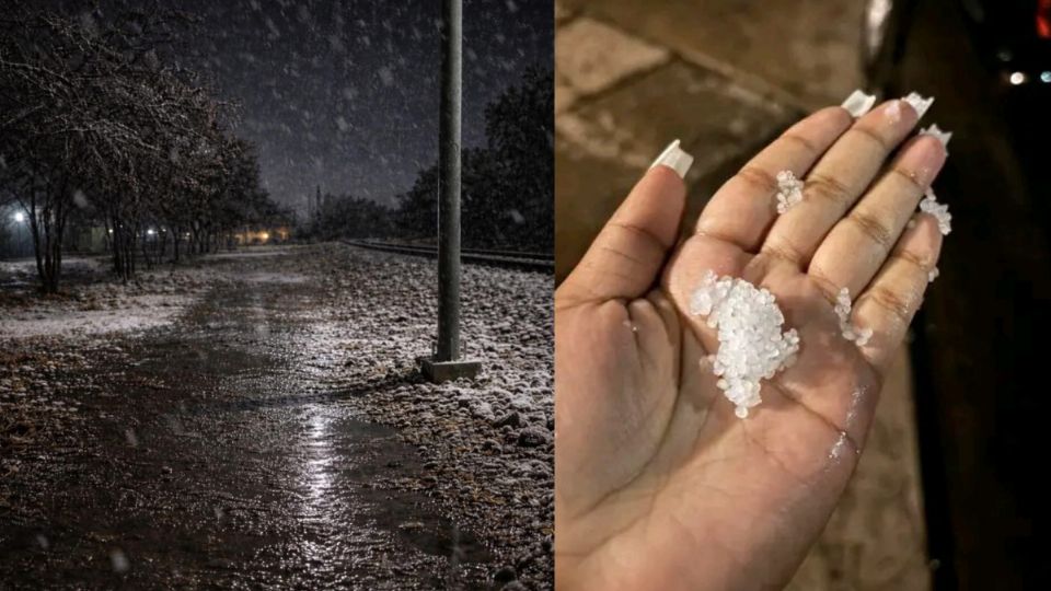 Aguanieve en Monterrey