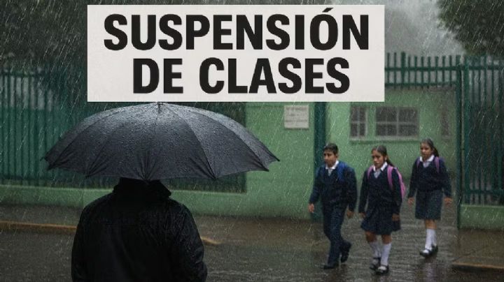 Suspenden clases por lluvias en todos los municipios de este estado | LISTA COMPLETA