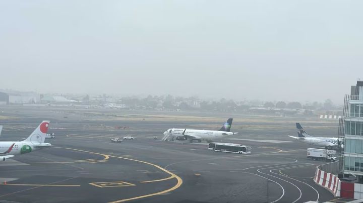 Extrema neblina paraliza vuelos y suspende operaciones aéreas; esto sabemos