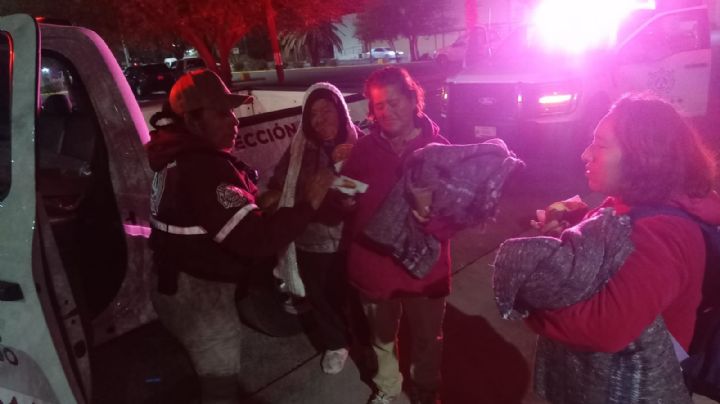 Protección Civil activa el 'Operativo Carrusel'; resguardan del frío a personas sin casa