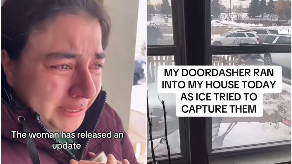 Mujer salva a repartidora que era perseguida por ICE en Estados Unidos