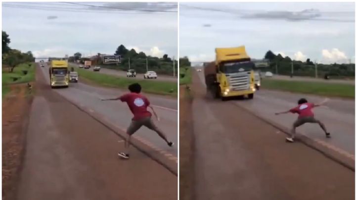 Detienen a joven que provocaba choques en carretera; todo era parte de un reto viral de TikTok