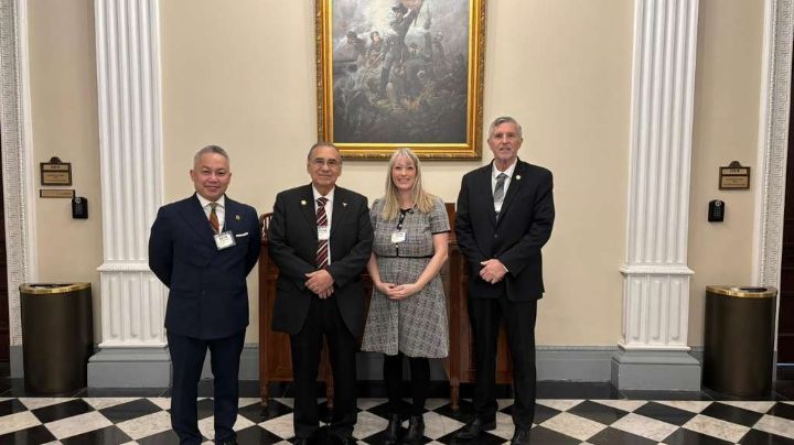 Autoridades de Laredo abordan temas fronterizos en reuniones de alto nivel en la Casa Blanca
