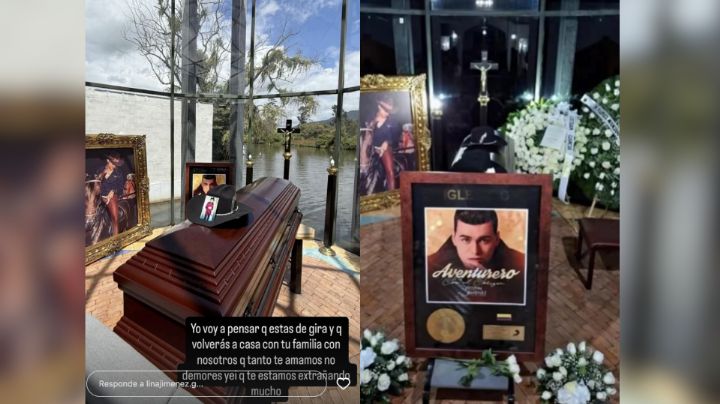 Familia da el último adiós a Yeison Jiménez; así fue su funeral privado | VIDEO