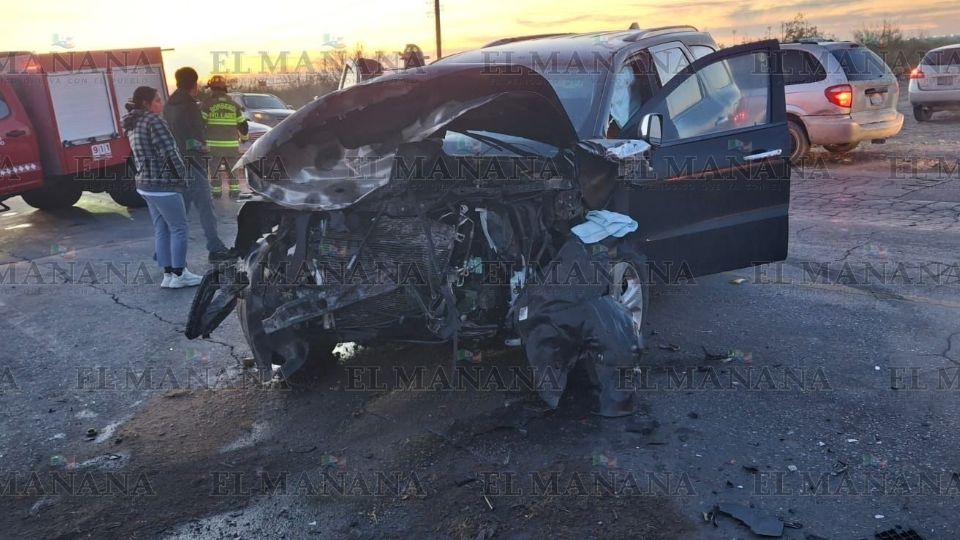 Fatal encontronazo en Nuevo Laredo.
