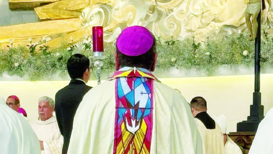 Honra vestimenta del obispo Luis Carlos Lerma Martínez a Nuevo Laredo