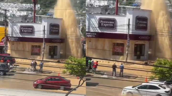 Megafuga de agua 'paraliza' Nuevo León, esta famosa avenida estará cerrada por 3 días