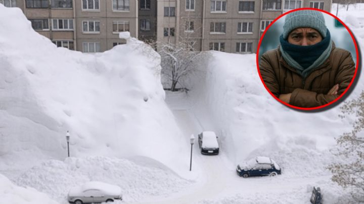 Tormentas de nieve sepultan ciudad en Rusia y dejan al menos dos muertos