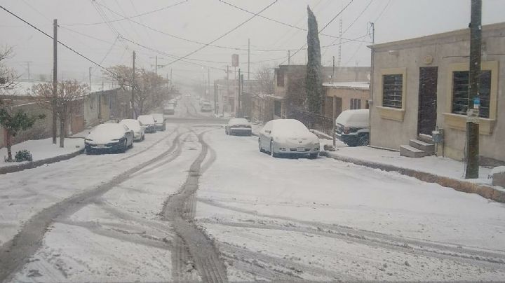 Pronostican nevadas a unos kilómetros de Nuevo Laredo; el frío extremo ya toca la frontera